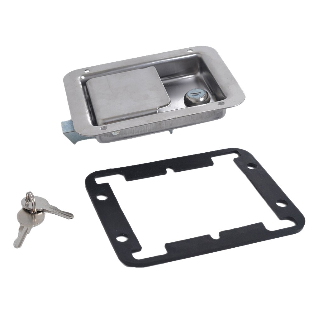 Travel Trailer Lock Stainless Steel Rv Door Latch Flush Mount Toolbox Latch