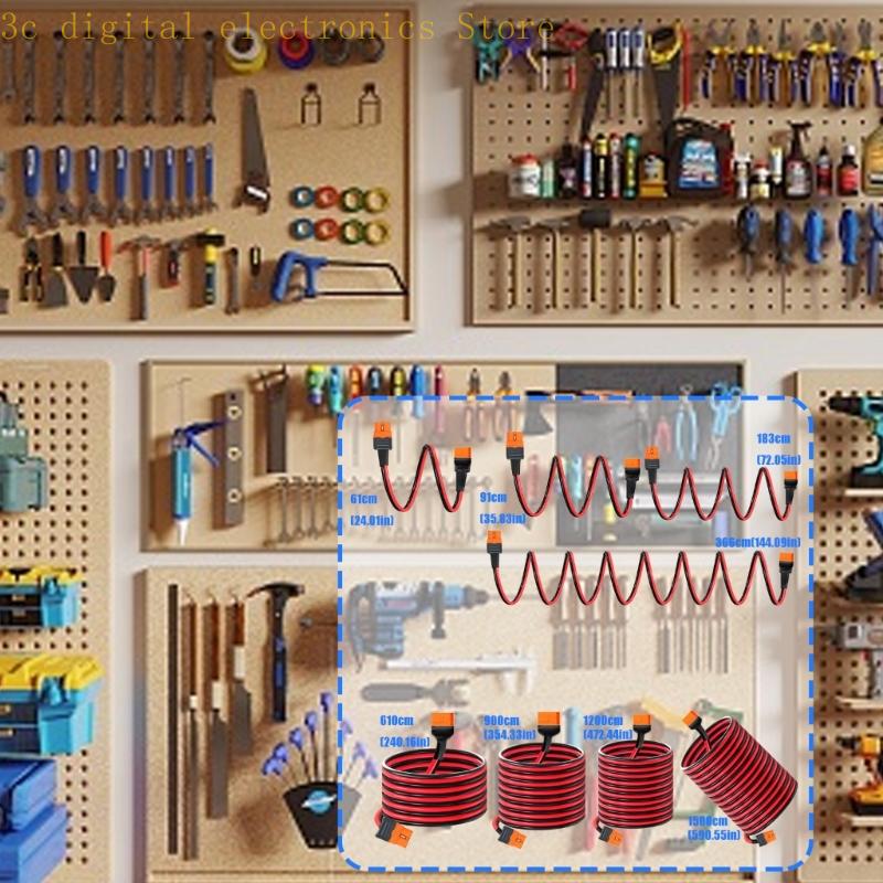 10ca XT60i Extension Cable Manne naar vrouwelijke connector -stroomoplossing voor externe