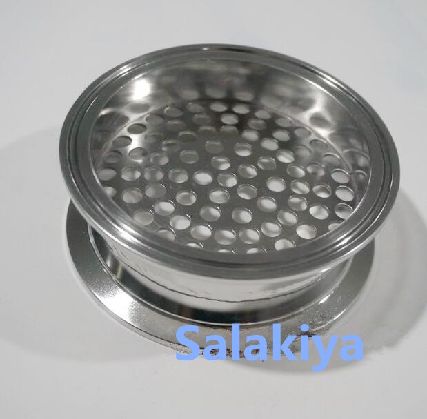Sanitary Filter Plate 4"(102mm) OD119 Tri-clamp Filter Plate For Homebrew Stainless Steel 304