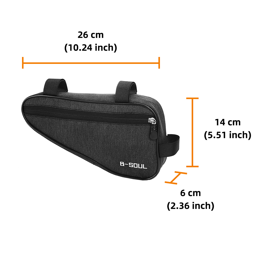 Bolsa triangular para bicicleta de montaña, paquete de cuadro para bicicleta de carretera, bolsa para estante de ciclismo, accesorios para bicicleta de montaña, bolsa para alforja de tubo superior
