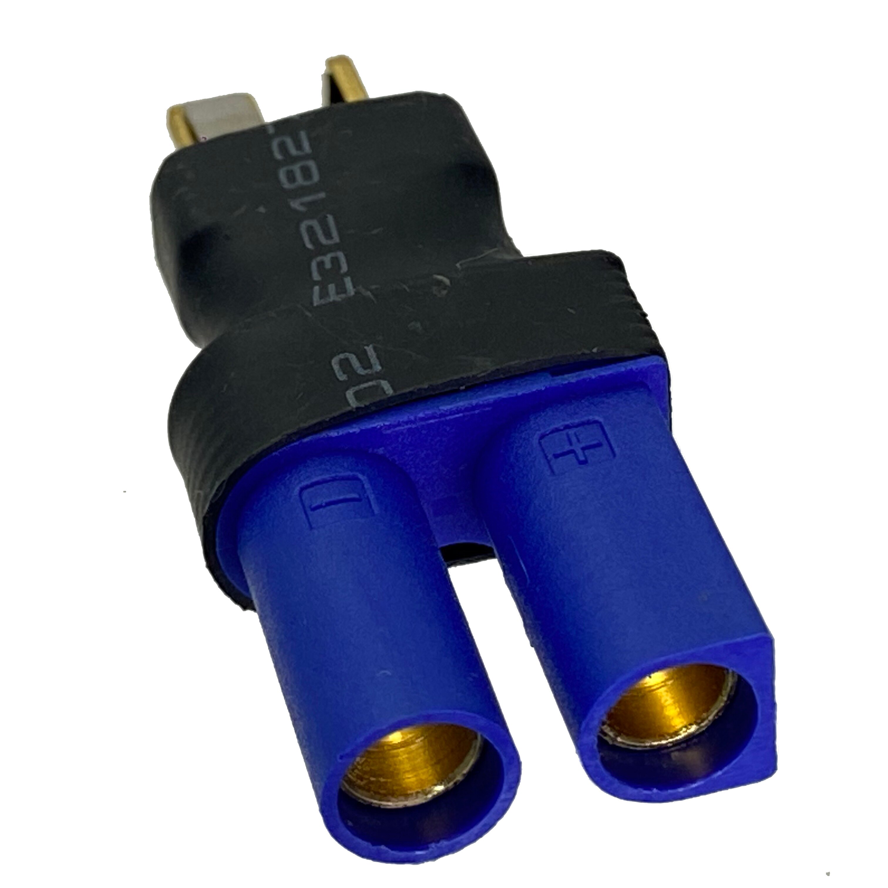 Deans – adaptateur de connecteur type EC5, prise en T mâle vers femelle, pour pièces de batterie RC, accessoires de Charge, 1 pièce