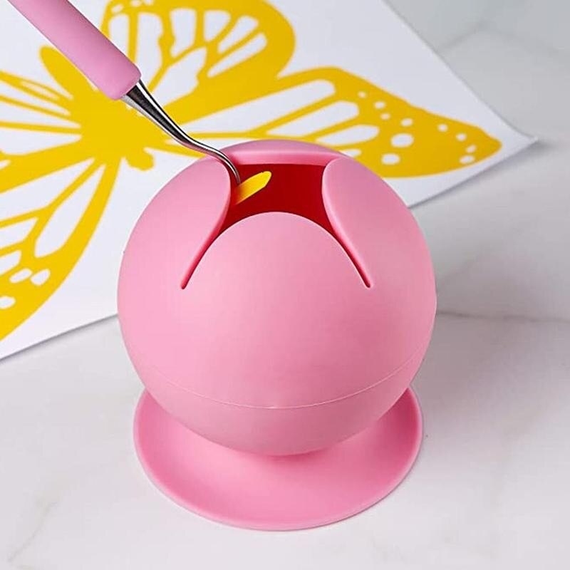 Vinyl Weeding Scrap Waste Collector Suction Cup Weeding Tool Household School Craft Collector DIY Handcraft Storage Accessires