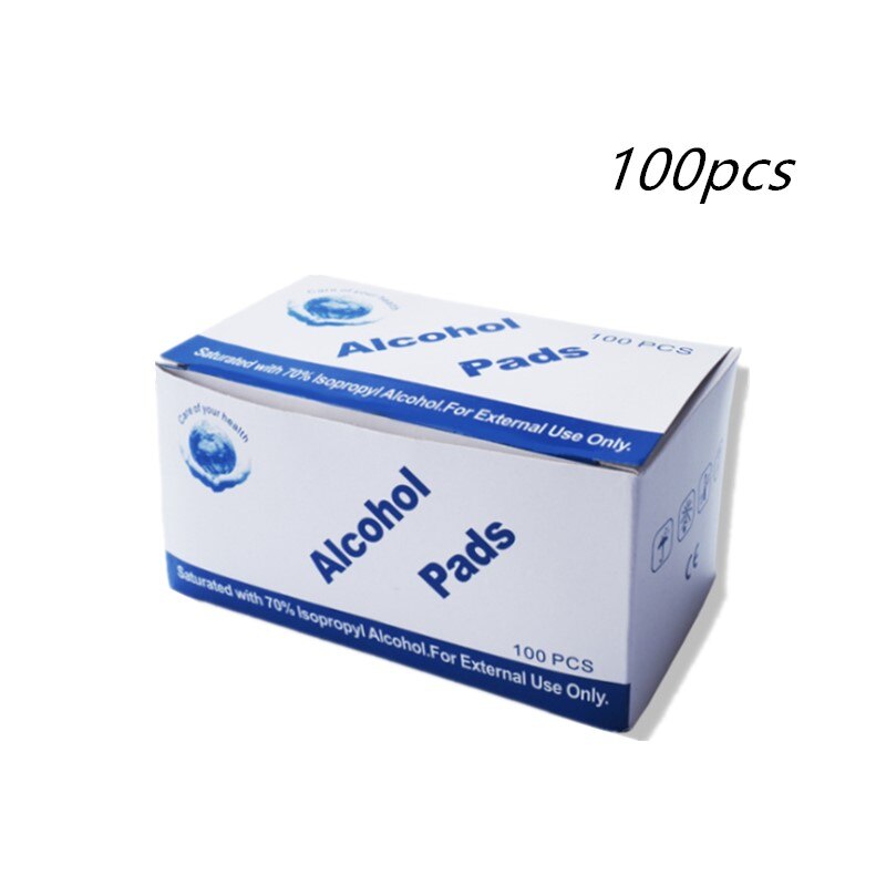 30/100pcs Glass Cleaning Cloth Wet Paper Alcohol Pad Lens Cleaner Tissue Wipe Polishing Sunglasses Reading Glasses: 100pcs