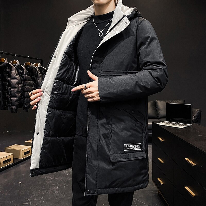 Winter Jacket Men's Reflective Padded Jacket Men's Thick Padded Jacket Korean Version of The Trend of Bread Clothes Ins Couple Padded Jacket main image 0