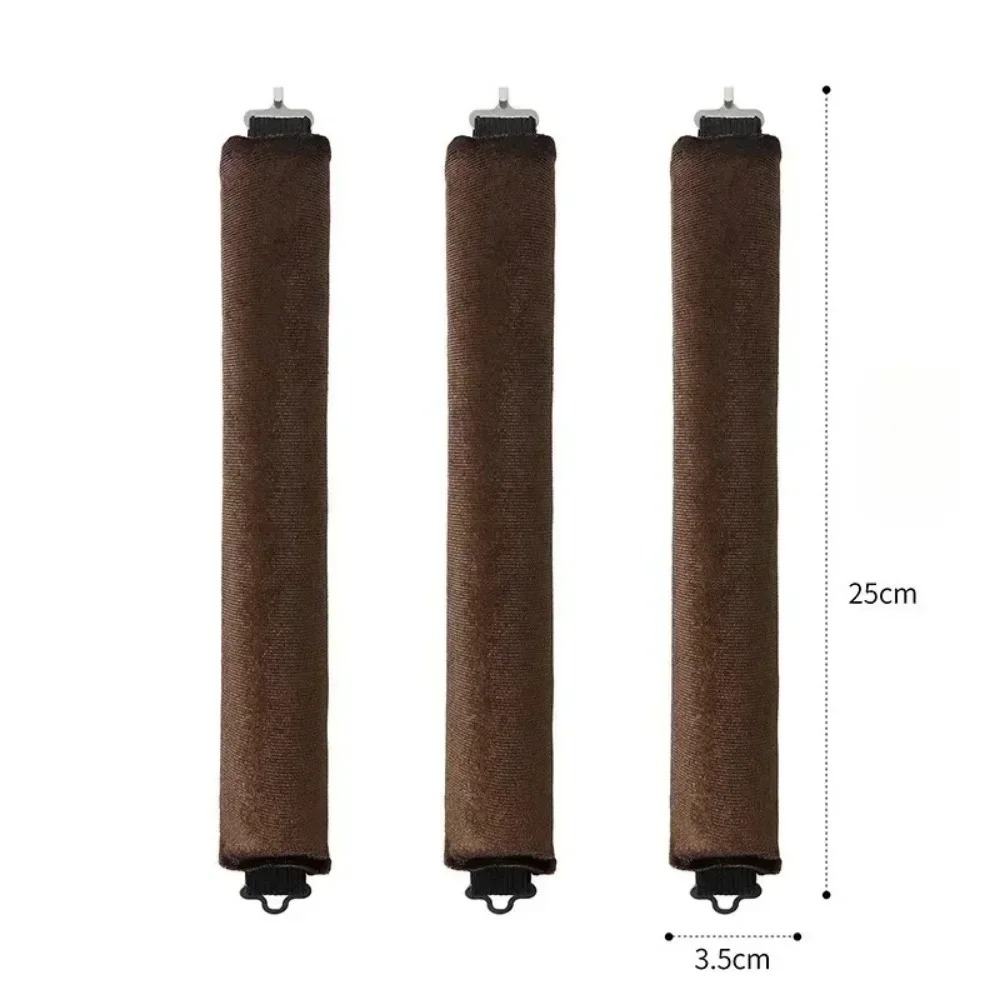 Big Wave Lazy Heatless Curling Rod Plush Head Hair Curler Wave Form Curl Rod Sponge Curling Bouncy Curling Hair Hair Rollers