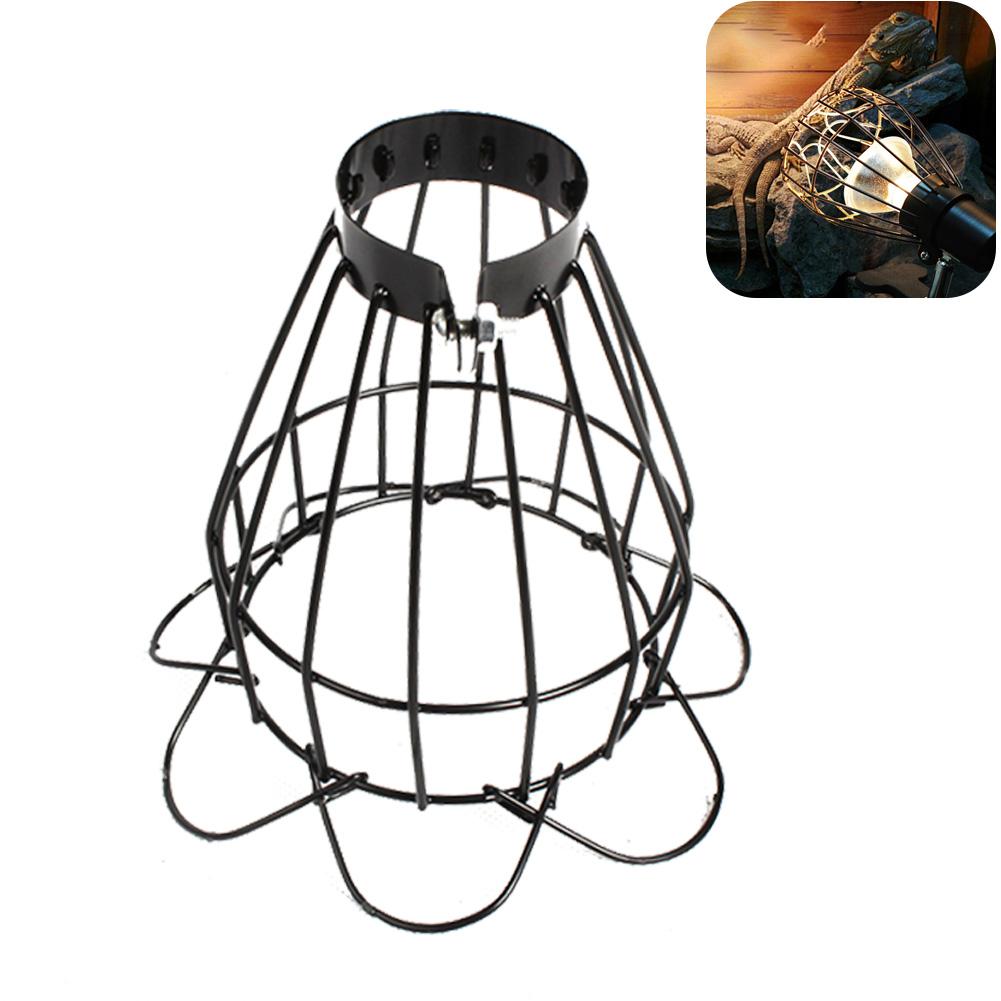 Abat-jour chauffant pour animaux de compagnie fer Vintage lampe Cage abat-jour pour Reptile animal de compagnie couveuse lampe chauffante ampoule garde Cage abat-jour: Default Title