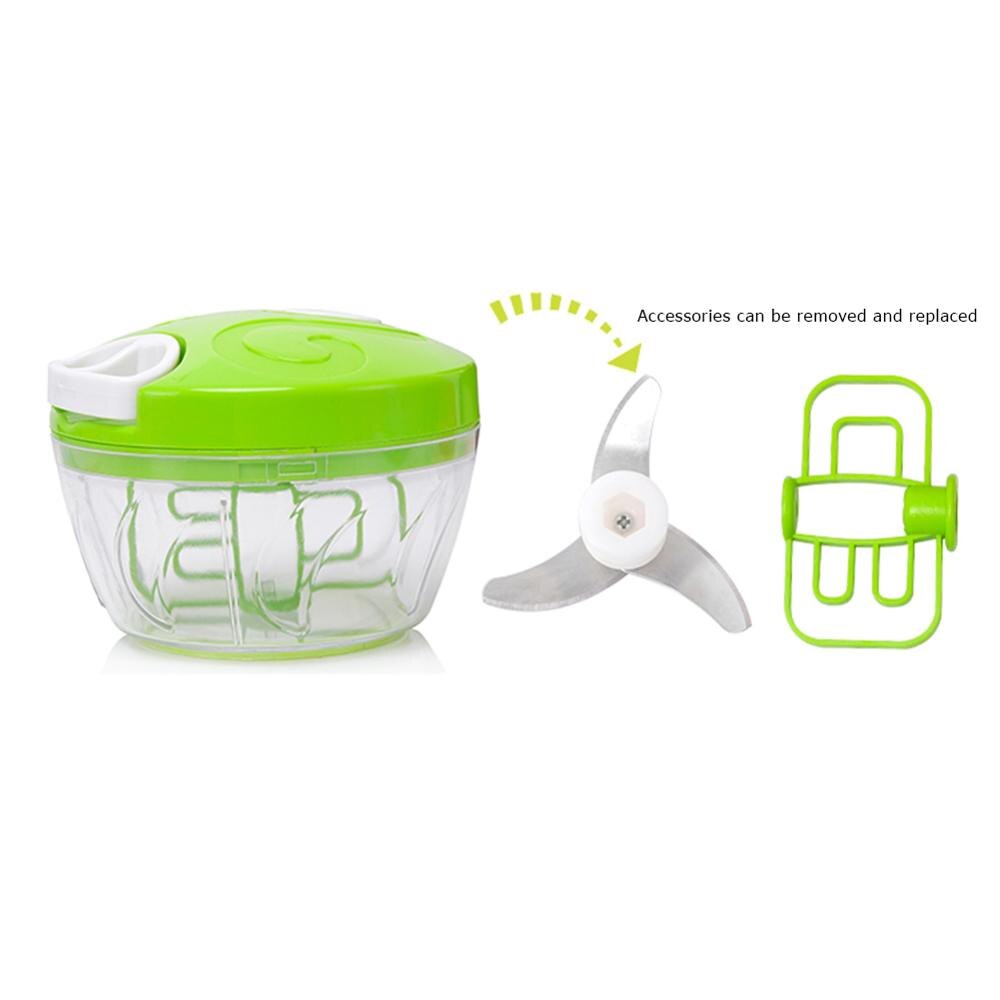 Handleiding Fruit Groente Chopper Hand Pull Voedsel Cutter Ui Noten Grinder Mincer Shredder Multifunctionele Keuken Accessoires: g