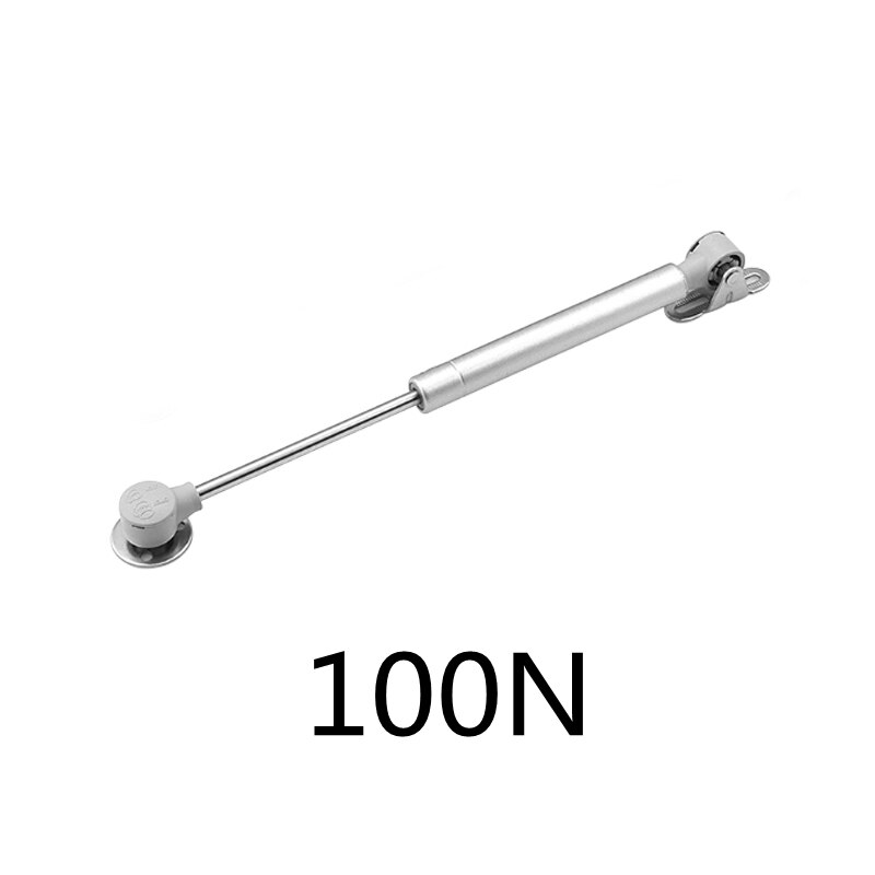 6kg/10kg/12kg Cabinet Door Kitchen Cupboard Hinges Copper Door Lift Support Gas Hydraulic Spring Hinge Hardware: 10kg-sliver