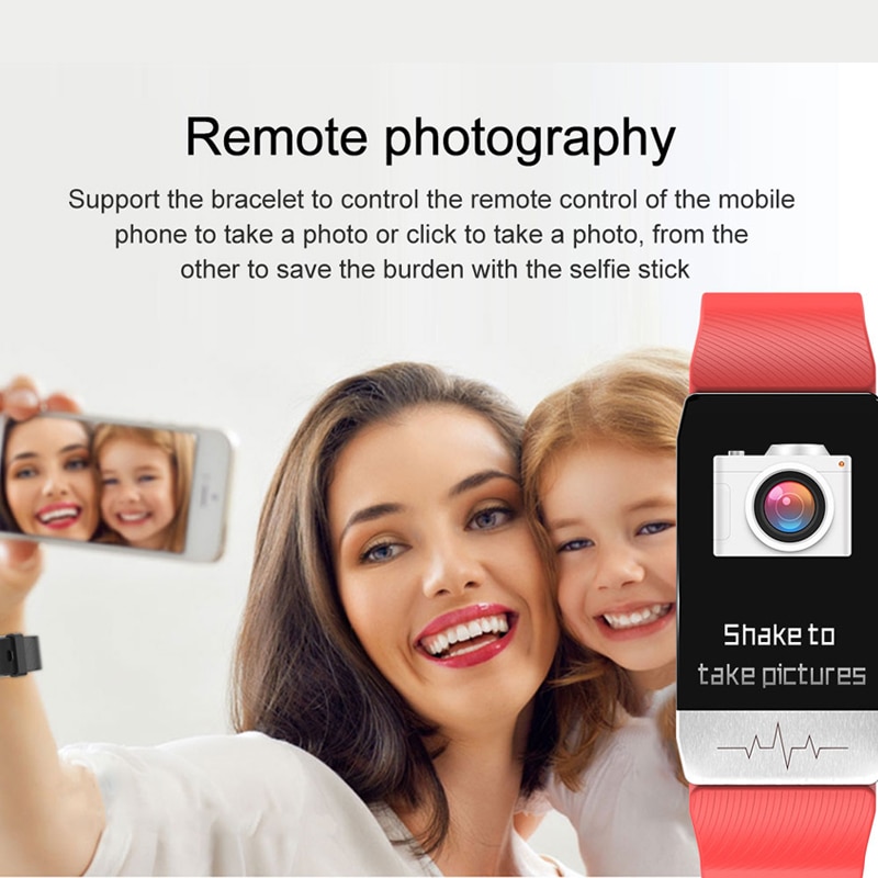 T1 Smart watch Thermometer Body Temperature Measurement smart Bracelet 5 in 1 Heart Rate Smart Band smartWatch Fitness Tracker