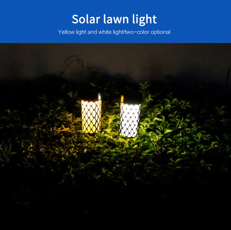 1Pc Hoge Qulity In De Grond Solar Light Tuin Decoratie Solar Gazon Licht Outdoor 10LED Tuin Licht