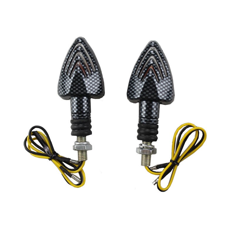 Universele 8Mm Motorfiets Pijl Lamp Knipperlichten Indicator Blinker Lamp Voor Harley Honda Yamaha Suzuki Kawasaki