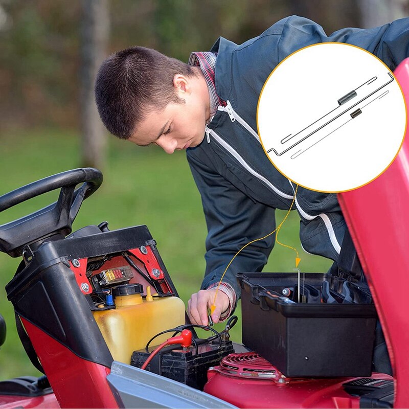 Kit de ressorts de rappel, assortiment de ressorts de régulateur, jeu de tiges de liaison d'accélérateur pour Honda GX140 GX160 GX200 12 pièces