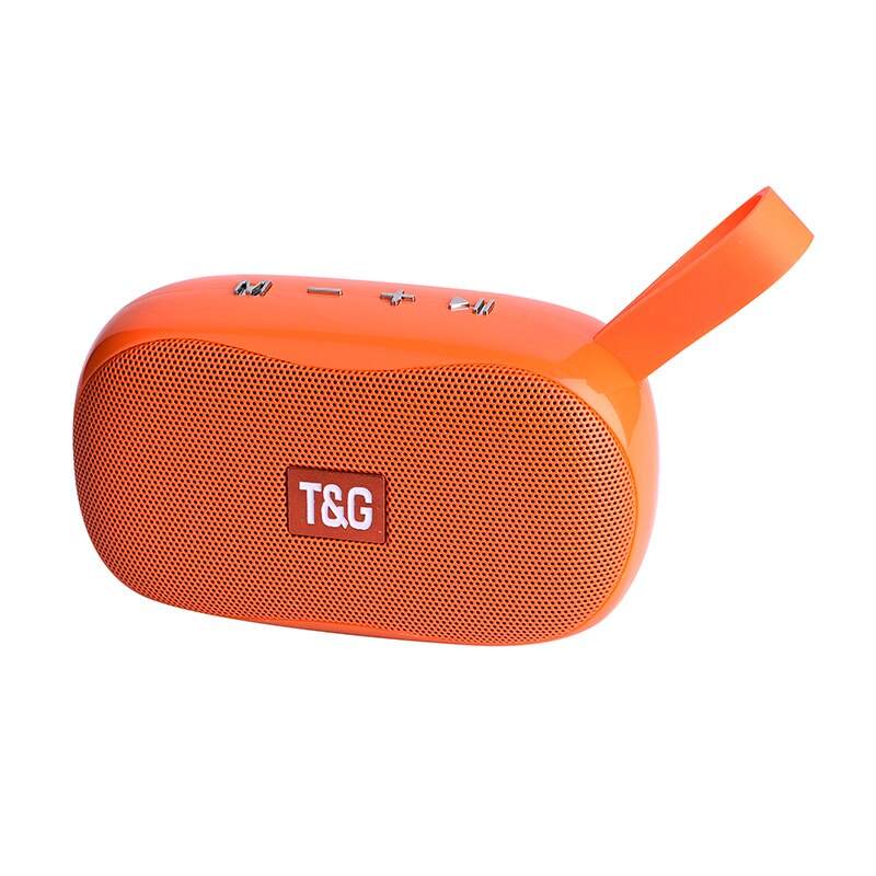 TG-173 Mini Speaker Portable Wireless Bluetooth Speaker Subwoofer Outdoor Speaker Support FM TF Card: orange