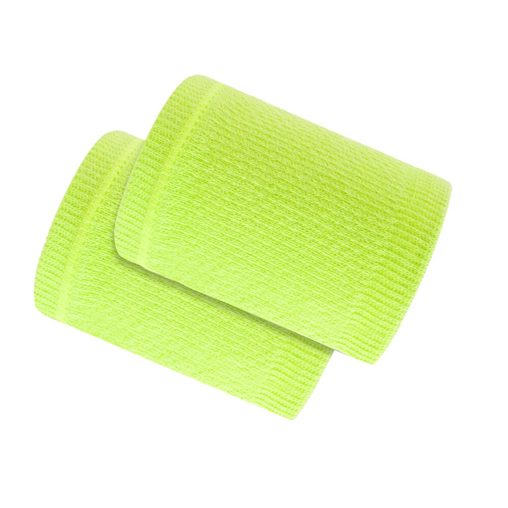 1 Pair Sports Protective Wristband Exercise Wrist Brace Soft Wrist Cuff Breathable Wrist Support (Black): Light Green