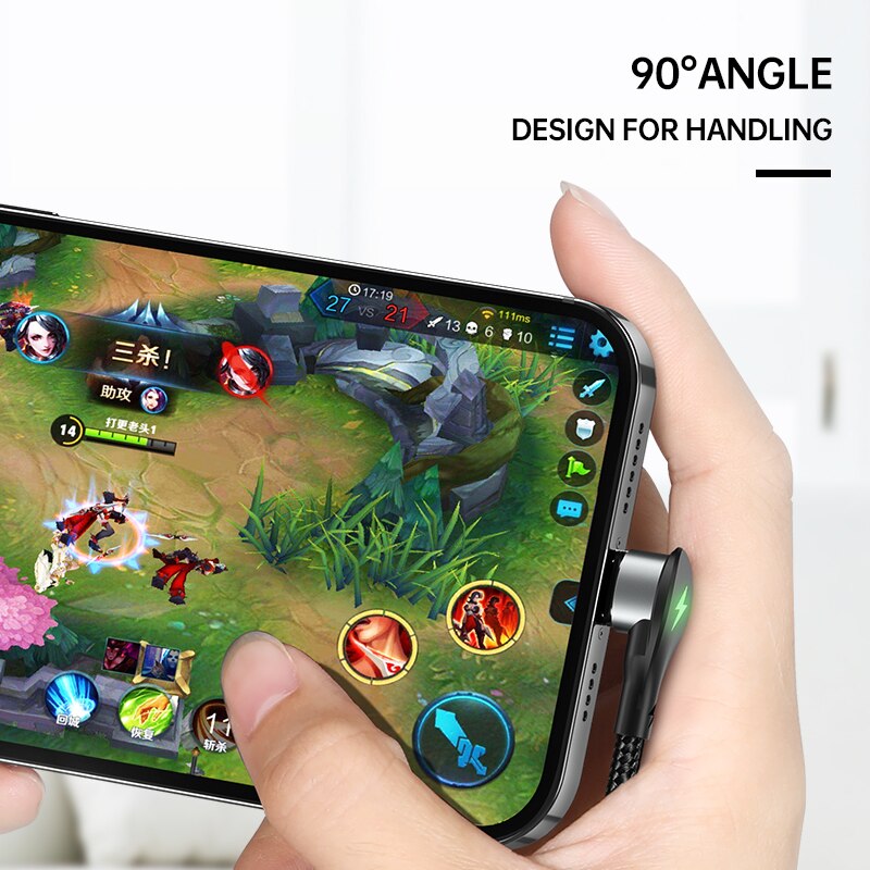 Kuulaa magnetische oplaadkabel usb type c micro-oplaadkabel voor iphone 12 11 samsung huawei xiaomi snellaadkabel usb-kabel