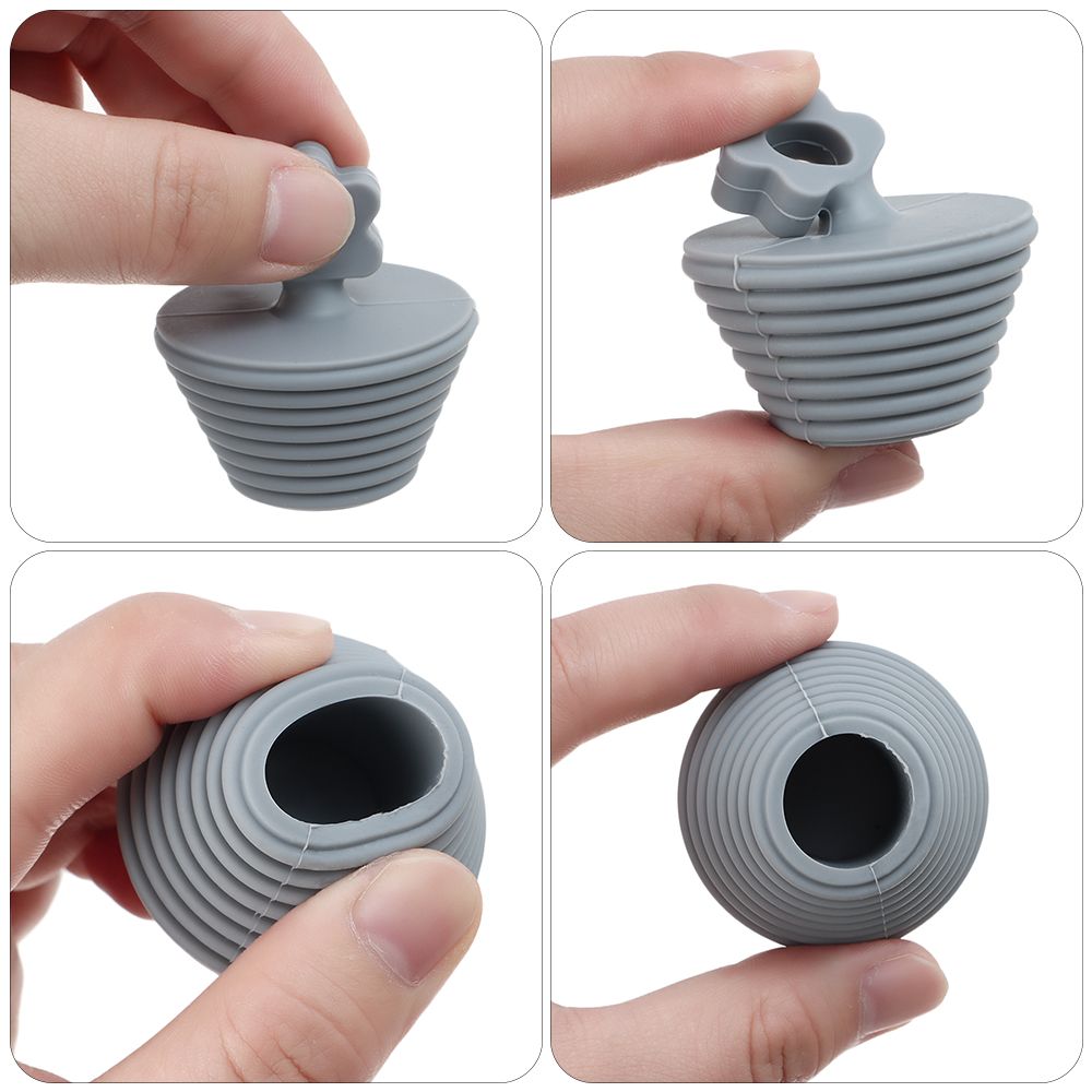 Bouchon de Baignoire en Silicone pour Évier de Cuisine, Accessoire de Remplacement Pratique, Anti-Colmatage