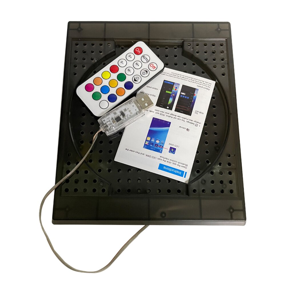 Game Console RGB LED Base Heat Dissipation Accessory for Xbox Series X/S RGB LED Stand APP USB Gaming Base