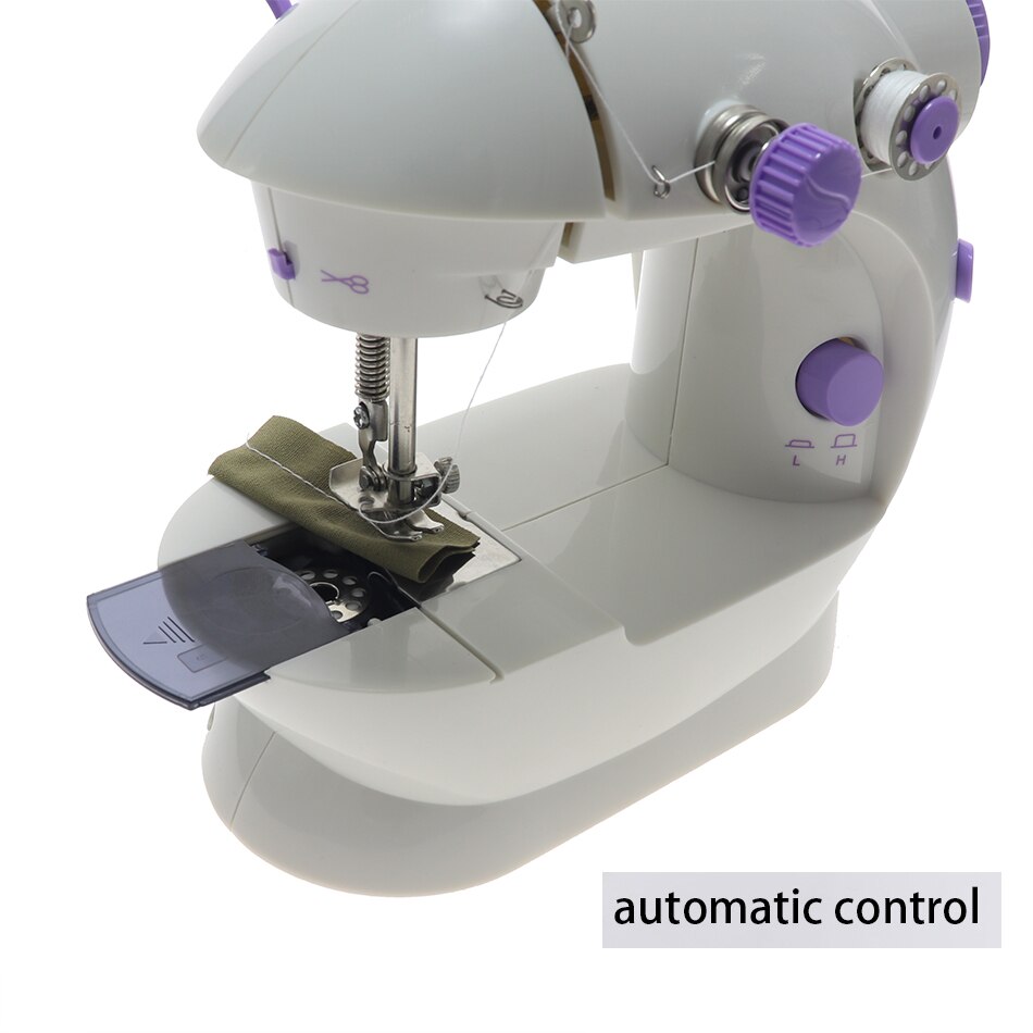 Mini portable manual electric mini sewing machine sewing needle 110 / 220V speed sewing needle set