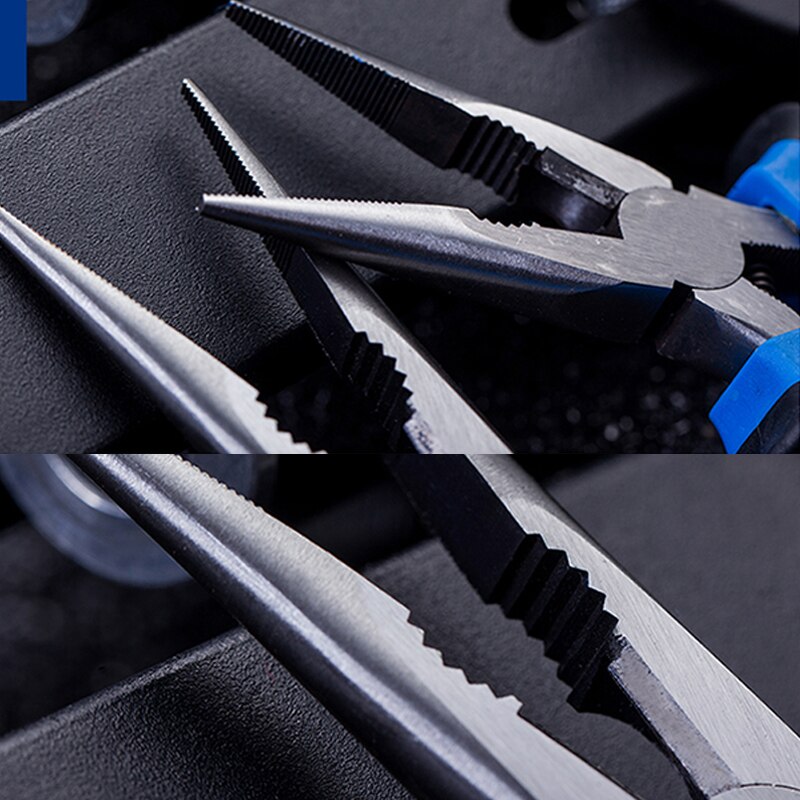 6" 8"Multi-function Long Nose Pliers High Hardness Precision Wire Plier Needle Nose Pliers For Electrician
