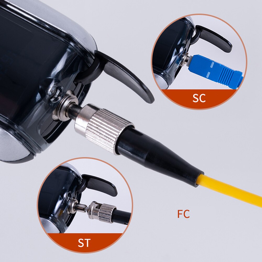 G710 Lcd Kleurenscherm Oplaadbare Optische Power Meter Hoge Nauwkeurigheid Optische Fiber Tester Demping Detectie Instrument