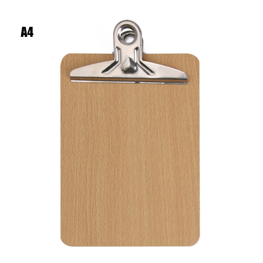 Metal dorado hoja de escritura menú archivador con Clip carpeta de almacenamiento para oficina restaurante Hotel hogar material de papelería de oficina comercial: A4