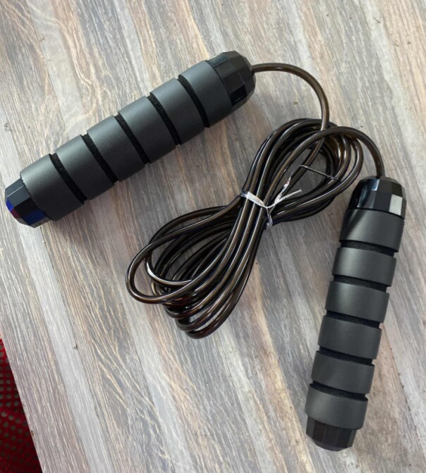 Peso corda per saltare Procircle Corda per Saltare Ad Alta Velocità Palestra fitness sport Esercizio Corda di Salto Portatile Attrezzature per Il fitness: full nero