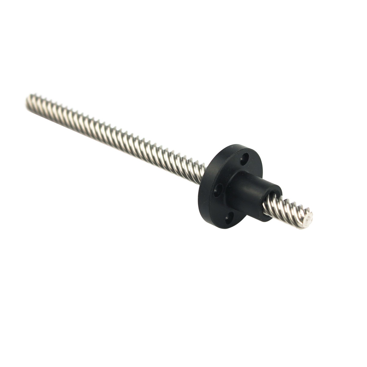 T6 vis sans fin 100mm ~ 1000mm picth 2mm plomb 12mm + écrou en Nylon pour imprimante 3D