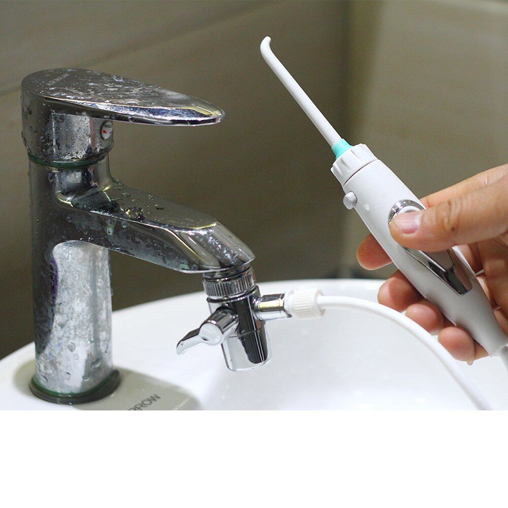 6 munnstykker vann tanntråd oral jet irrigator bærbar tanntråd vanning spa tannrenser tannbørste tannbleking