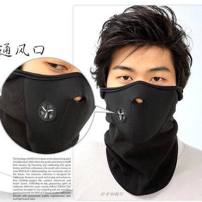 Sally face cykling 6 in 1 termisk fleece balaclava utomhus skidmasker cyling beanies vinterskydd vindstopp ansiktsmössor: 429