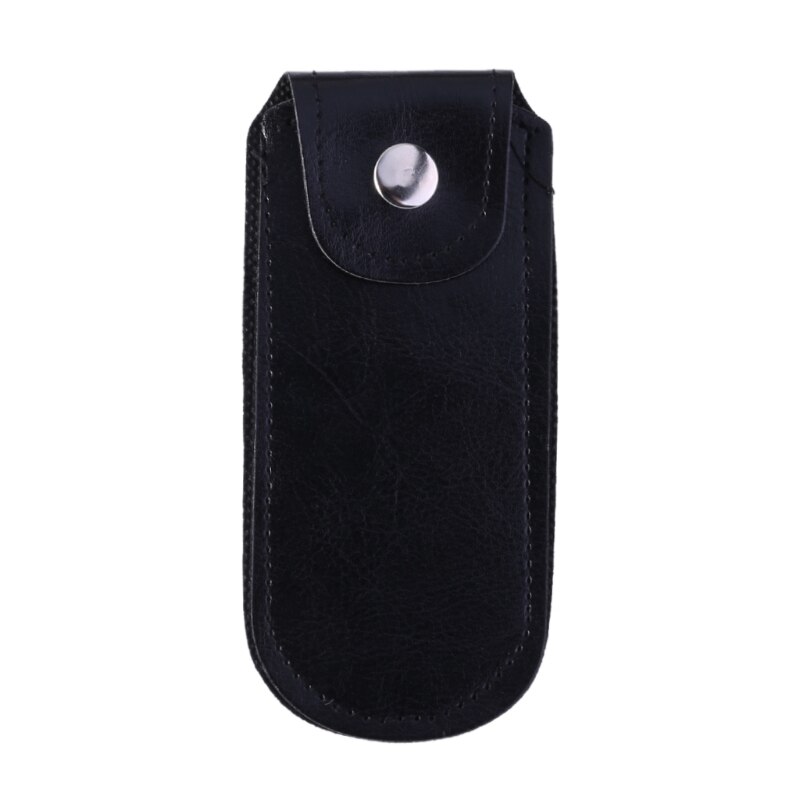 Custodia per armonica a 10 fori borsa in pelle artificiale con fibbia per studente