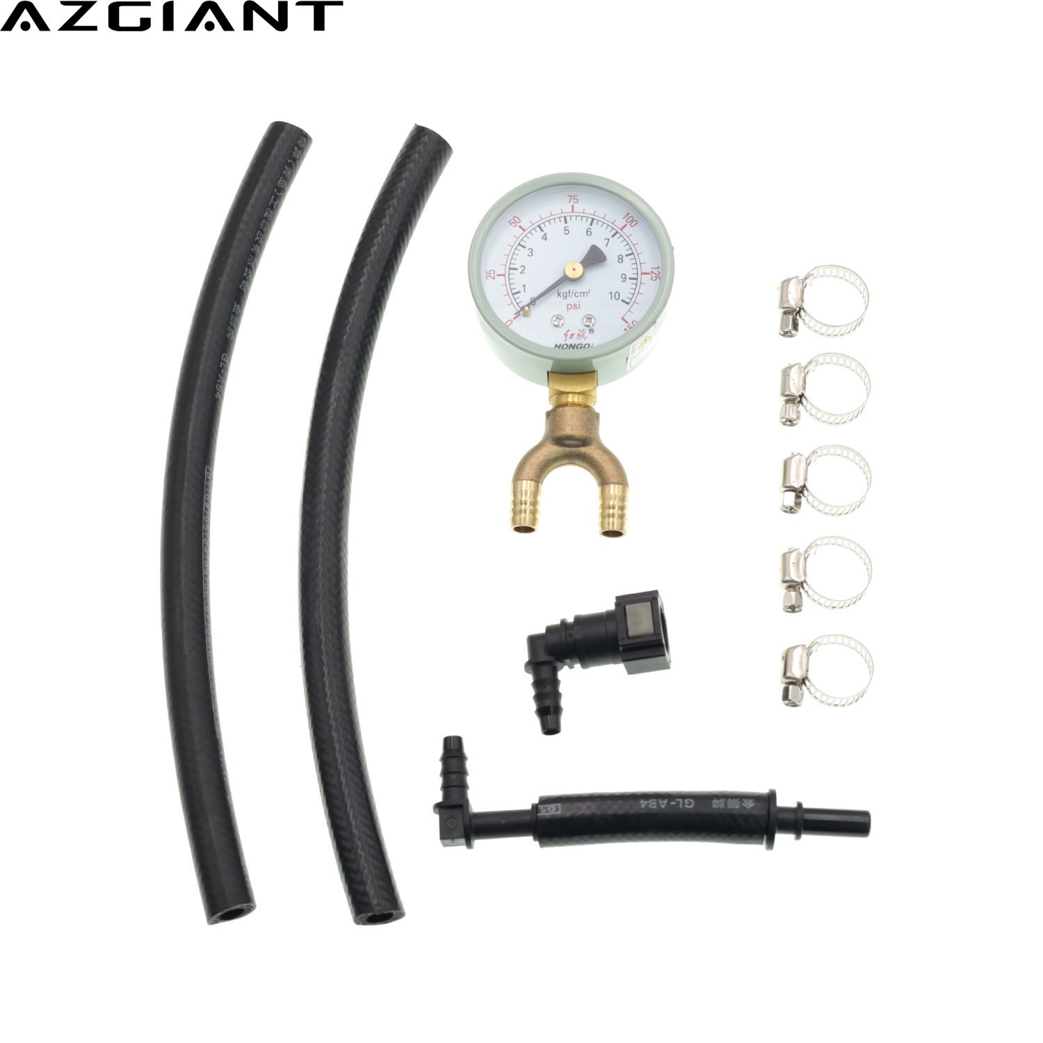 AZGIANT Car Gasoline Pressure Gauge Oil Pressure Gauge Gasoline Pressure Tool Quick Oil Pressure Gauge Tools