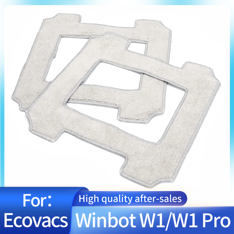 Für ECOVACS Winbot W1/W1 Profi Fensterputzroboter Sauber und Wiederverwendung von Mikrofaser-Mopptuch-Ersatzteilen