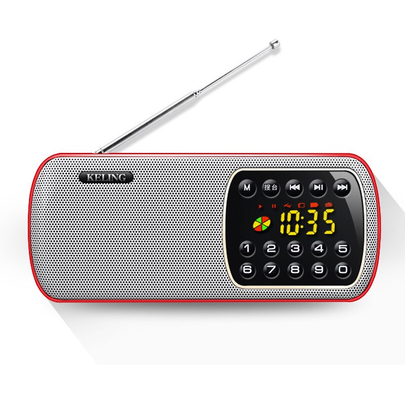 F3 idosos rádio idosos cartão alto-falante mini player portátil ao ar livre walkman d alto-falante mp3 áudio