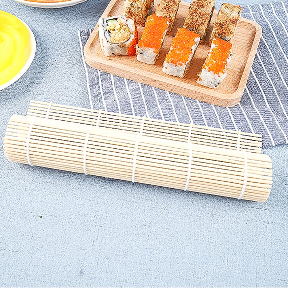 Sushi Rolling Roller Bamboo Diy Sushi Mat Onigiri Rice Roller Hand Maker Sushi Gereedschap Keuken Japanse Voedsel Beto Accessoires