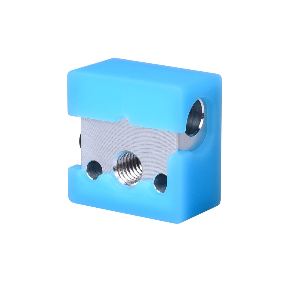 CR10 Heater Block For Micro Swiss Cr10 Hotend Creality Ender 3 Mk7/Mk8/Mk9 Silicone Sock Nozzle J-head Extruder