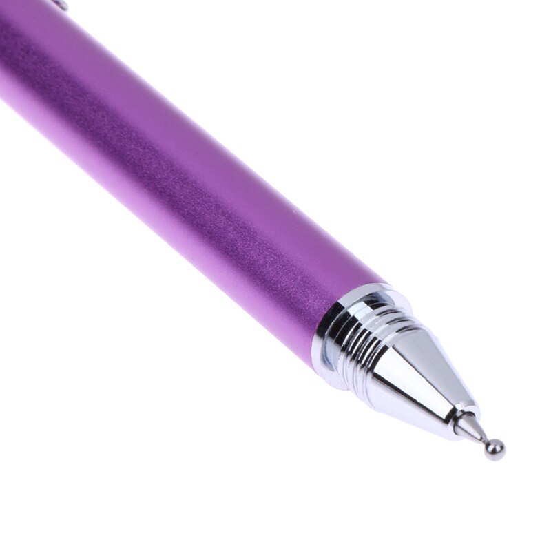 1 Pc Fine Point Capacitive Touch Stylus Pen for Apple iPad Nexus 7 Galaxy Tablets Kindle Fire HDX Purple