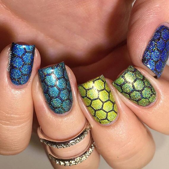 6/12/24 Uds plantillas para manicura pegatinas estampadas uso múltiple vinilos uñas puntas manicura pegatinas reutilizables Kit de juego de guía