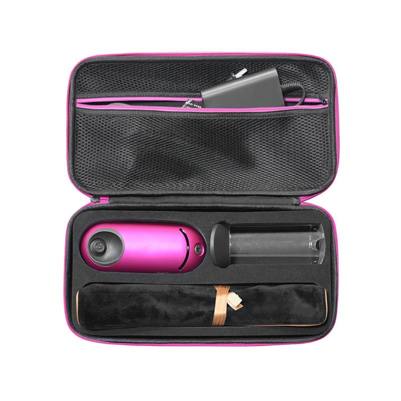Saco de armazenamento carry caso organizador anti-vibração bolsa de viagem mini desgastar-resistente caixa lisa para dyson corrale cabelo sem fio