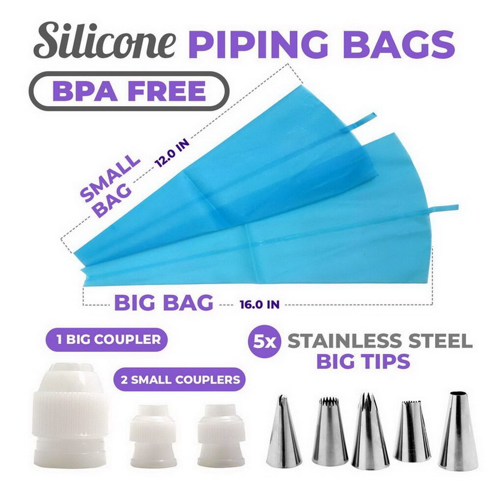 106 Pcs Cake Decorating Kit Supplies Baking Accessories Frosting Baking Tool Cake Decorating Supplies Kit