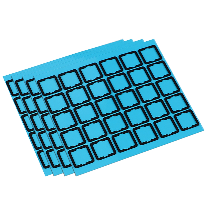 Kits de teclado DIY, almohadillas de espuma silenciosa, interruptor de teclado IXPE EVA, Reduce el ruido vacío: Blanco