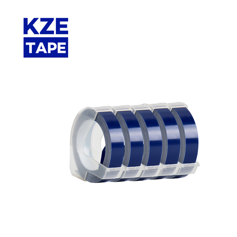 Multicolor 5 rolka 6mm 9mm 12mm 3D tłoczenie taśma z etykietami kompatybilny Dymo 1610 12965 drukarka etykiet do Motex E101 drukarka do etykiet