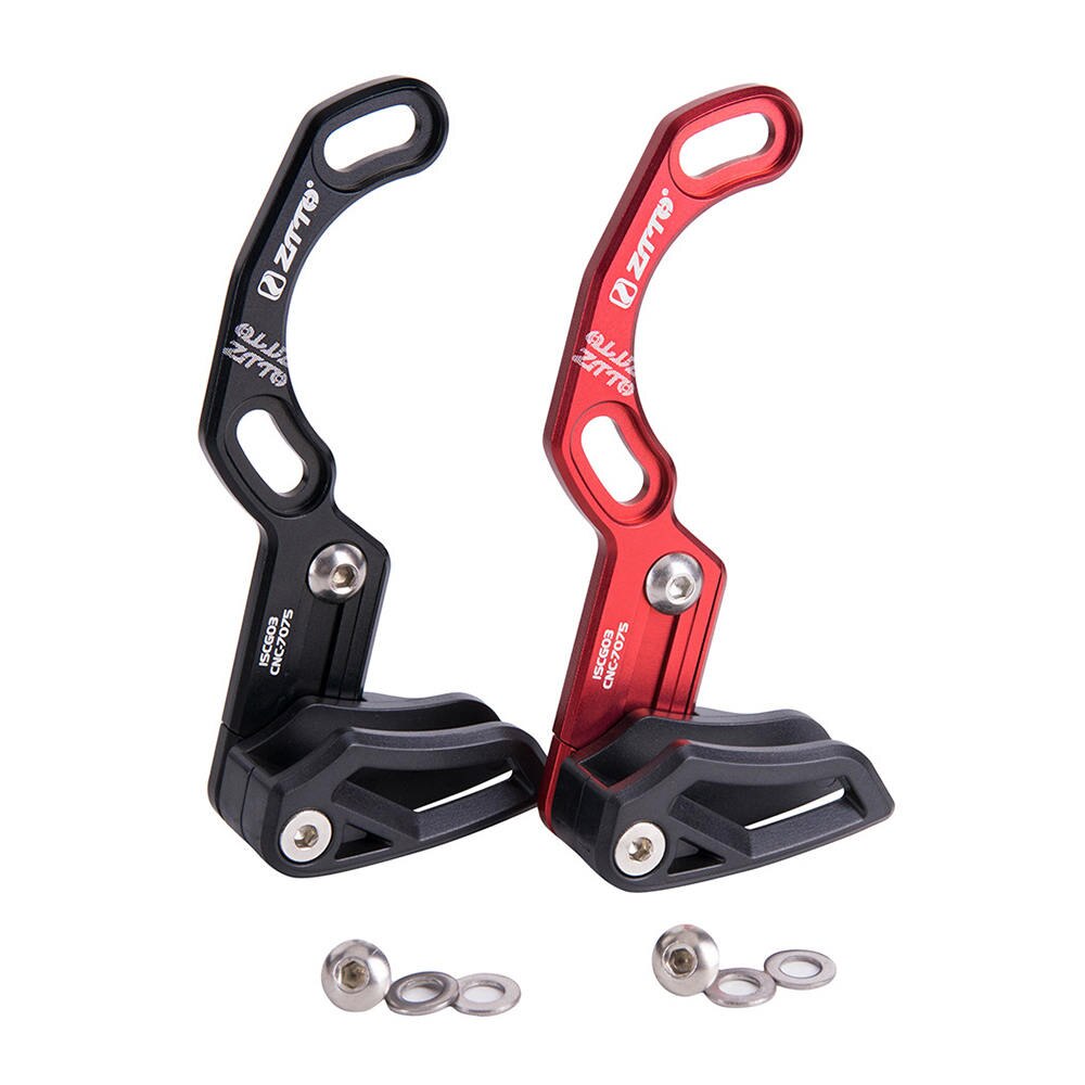 ZTTO Bicycle Chain Guide Rail Ultra Light Aluminum Alloy MTB Chain Guide Rail for 1X System ISCG Chain Guid