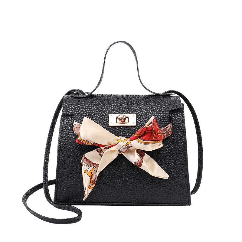 Donne Carino Mini Crossbody di Spalla Borsa da Viaggio Elegante Dell'unità di Elaborazione Della Busta di Cuoio Croce Corpo Messenger Piccole Borse E Borsa: Black