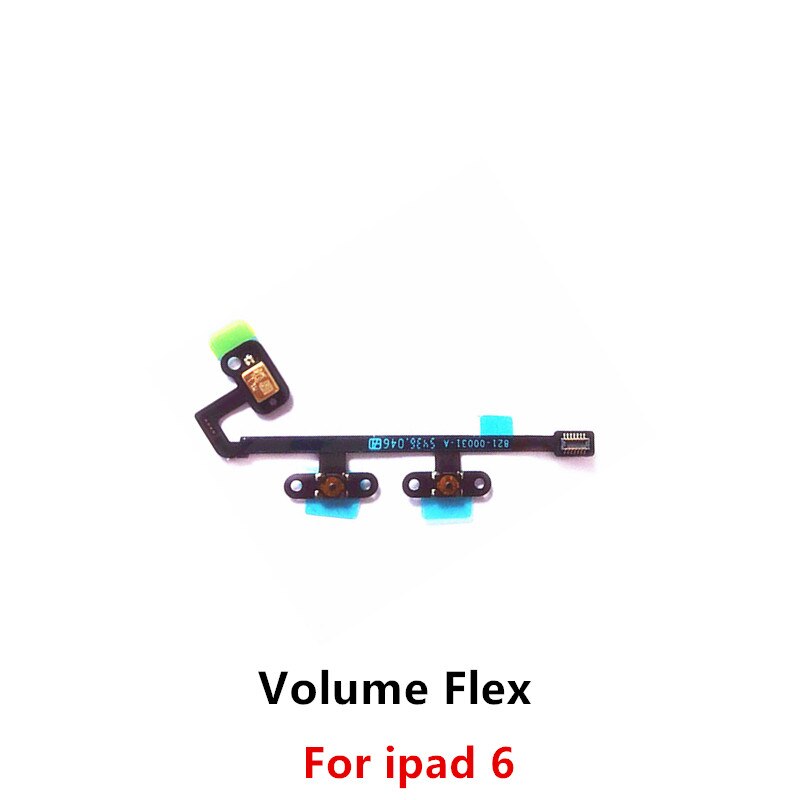 Stumm Schalter Volumen Power-Taste AUF OFF Band Schlüssel Flex Kabel Replacment Reparatur Teile für iPad Air mini 2 3 4 5: Volume For ipad 6