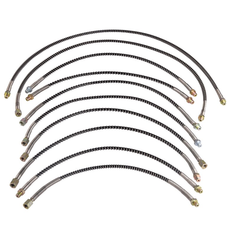 Pcp Paingball Duiken Hoge Druk Slang 1/8Bspp Mannelijke 1/8NPT Mannelijke Verbinding 60Cm Lange