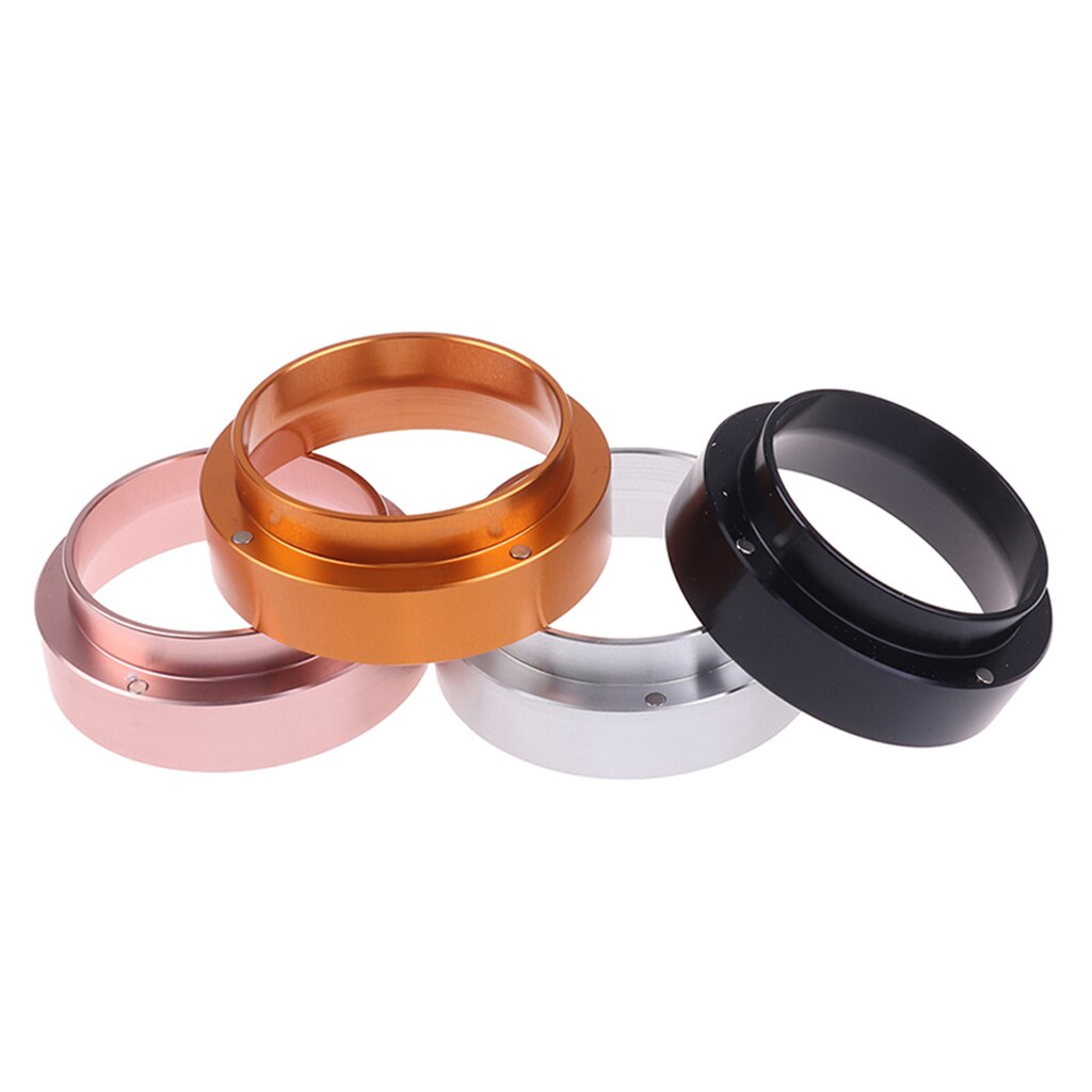 aluminium espresso kaffe dosering ringe trakt 54mm portafilter