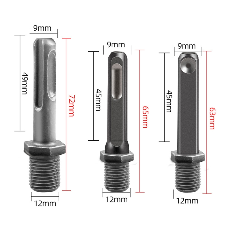 Electric Hammer Drill Bits Core drill Bit Adapter Concrete Hole Saw Arbor Adapt M0XC
