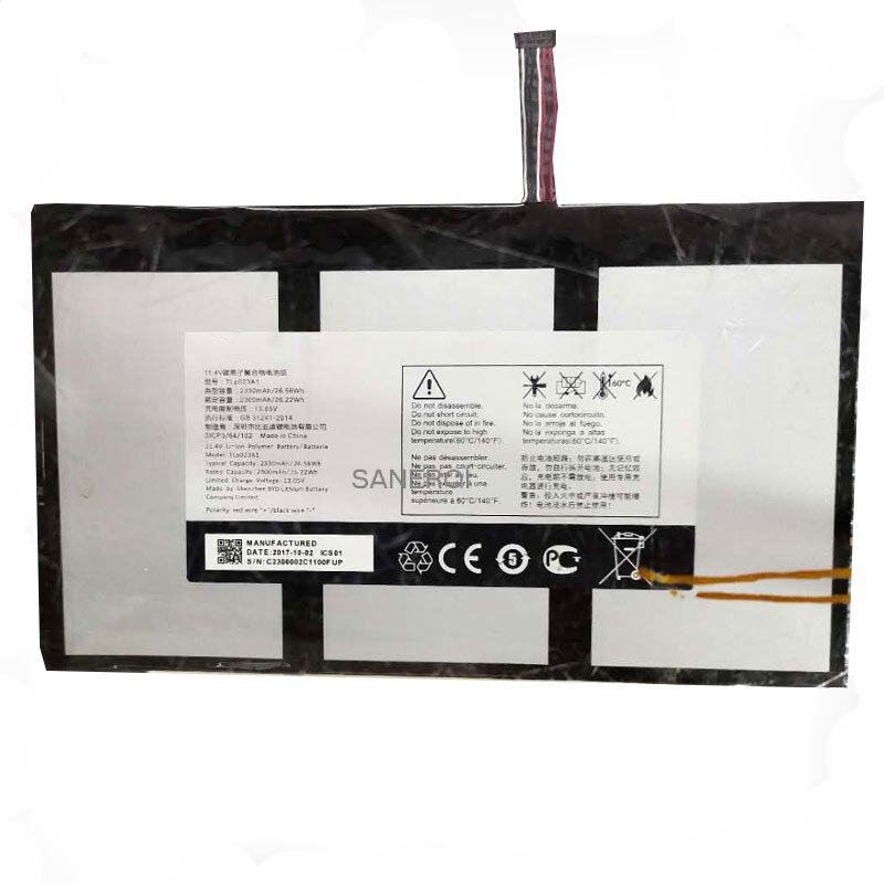 Batterij Voor Alcatel TLP023A1 Batterij Tablet Li-Polymeer Batterij
