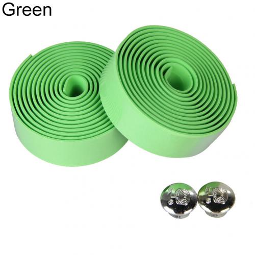 Cinta de manillar de camuflaje para Ciclismo, cinturón con asa para Ciclismo, corcho antideslizante, accesorios para Ciclismo, 2 uds.: Verde