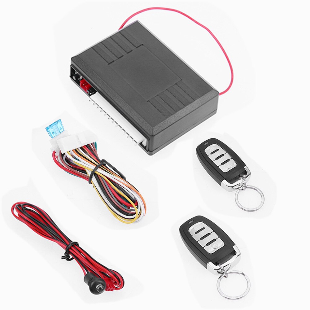 Universal- Auto Alarm Systeme Auto Fernbedienung Zentrale Bausatz Türschloss Fahrzeug Keyless Eintrag System Zentral Verriegelung Mit Fernbedienung